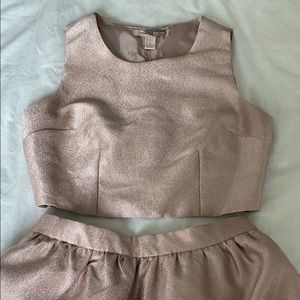 COPY - Skirt/crop top combo (looks like a dress!)
